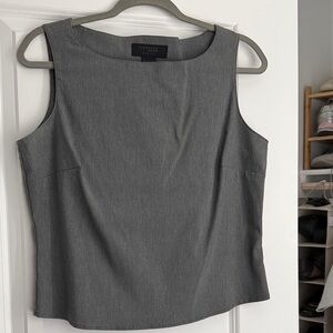 Express Women's Gray Sleeveless Top/Skirt set